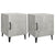 Bedside Cabinets 2 pcs Concrete Grey Engineered Wood