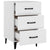 Bedside Cabinet White 40x40x66 cm Engineered Wood