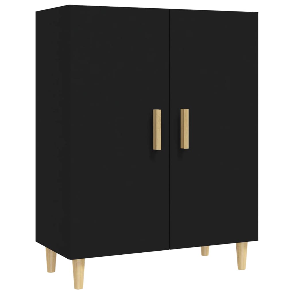 Sideboard Black 70x34x90 cm Engineered Wood