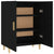 Sideboard Black 70x34x90 cm Engineered Wood