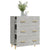 Sideboard Concrete Grey 70x34x90 cm Engineered Wood