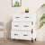 Sideboard White 69.5x34x90 cm Engineered Wood