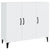 Sideboard High Gloss White 90x34x80 cm Engineered Wood