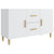 Sideboard White 100x36x60 cm Engineered Wood