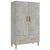 Highboard Concrete Grey 70x31x115 cm Engineered Wood