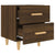 Bed Cabinet Brown Oak 40x35x47.5 cm