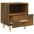 Bedside Cabinet Smoked Oak 40x35x47 cm