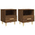 Bedside Cabinets 2 pcs Brown Oak 40x35x47 cm