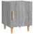 Bedside Cabinet Grey Sonoma Engineered Wood