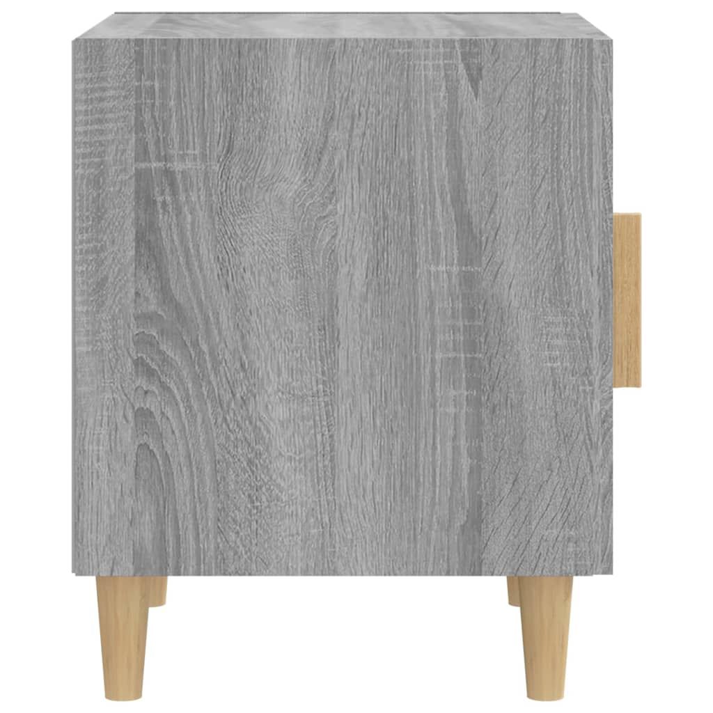 Bedside Cabinet Grey Sonoma Engineered Wood