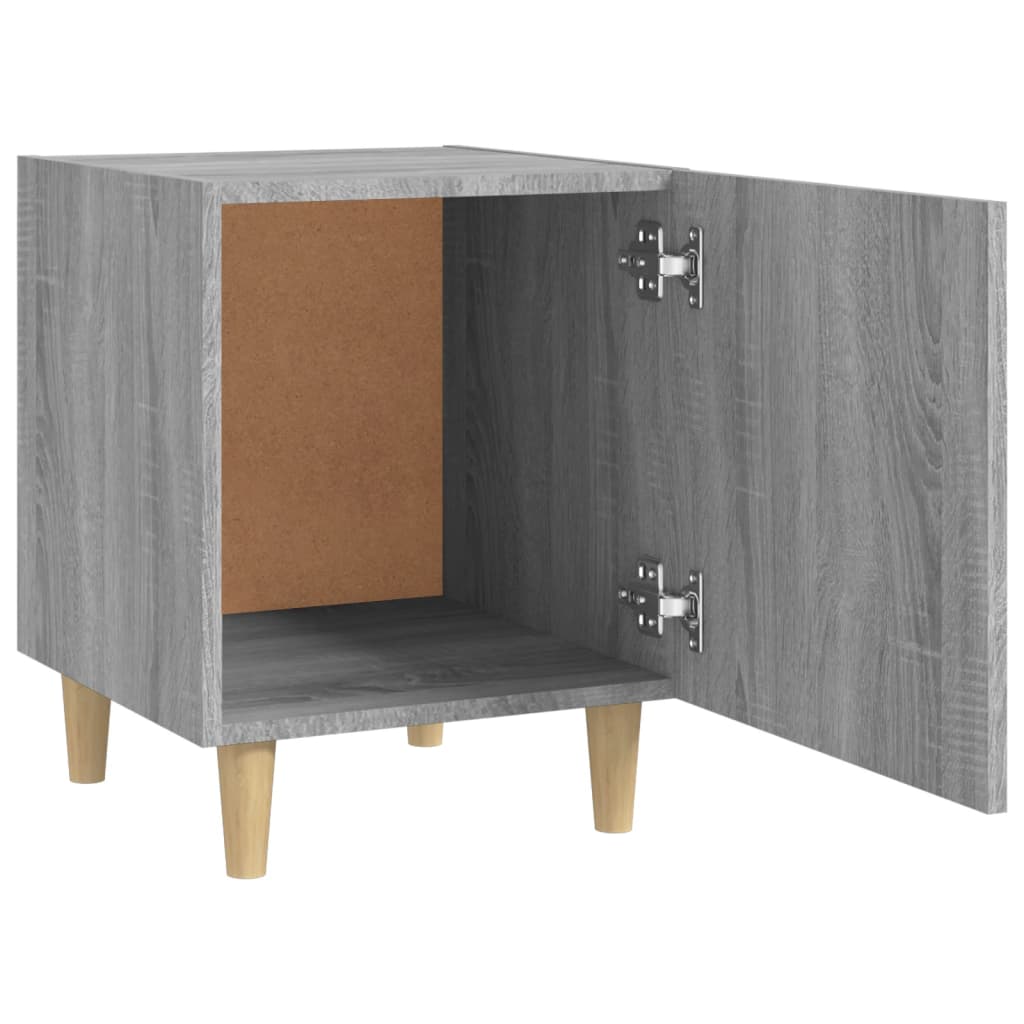 Bedside Cabinet Grey Sonoma Engineered Wood