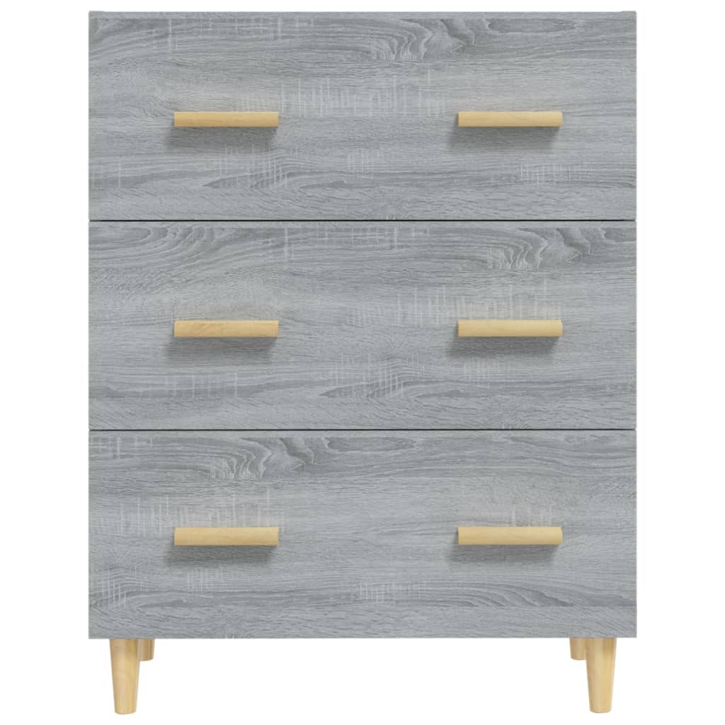 Sideboard Grey Sonoma 70x34x90 cm Engineered Wood