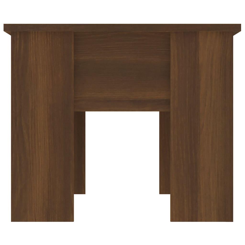 Coffee Table Brown Oak 79x49x41 cm Engineered Wood