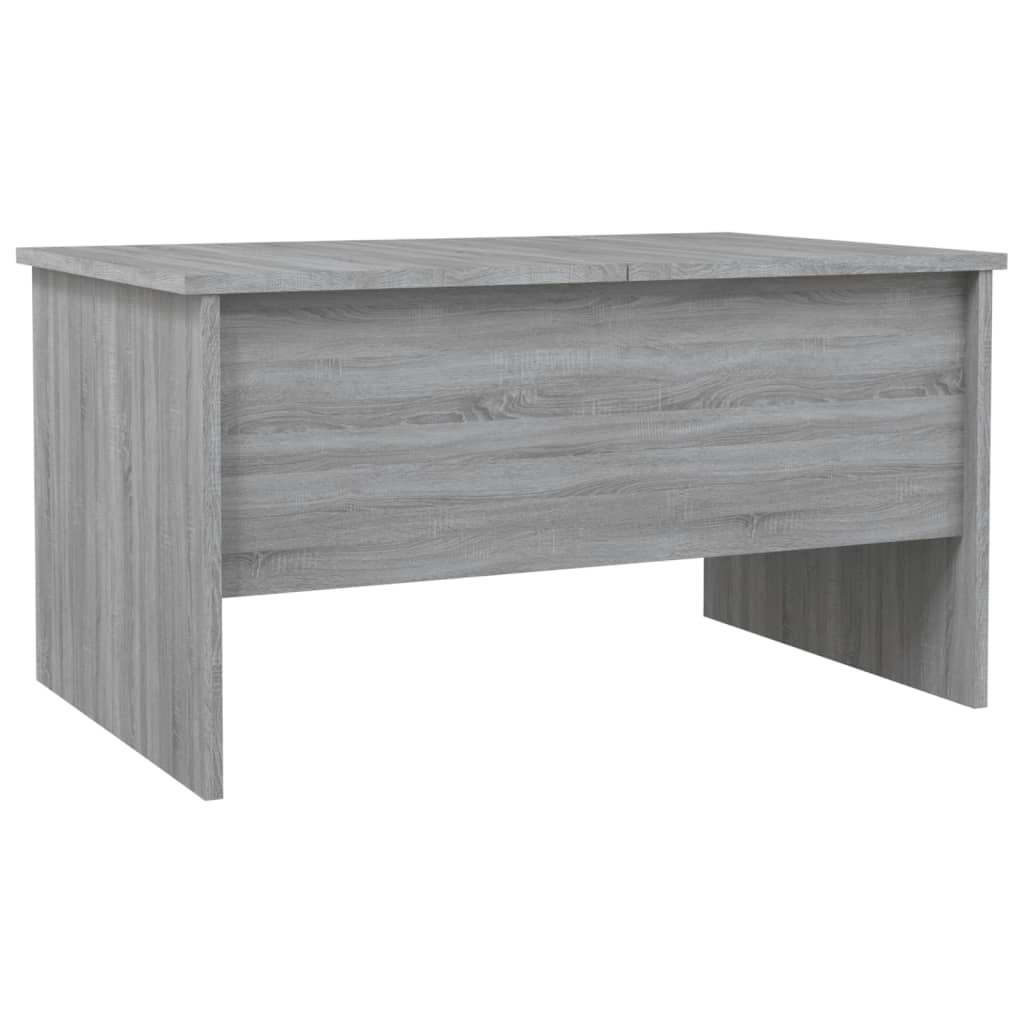 Coffee Table Grey Sonoma 80x50x42.5 cm Engineered Wood