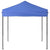 Folding Party Tent Blue 2x2 m