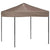 Folding Party Tent Taupe 2x2 m