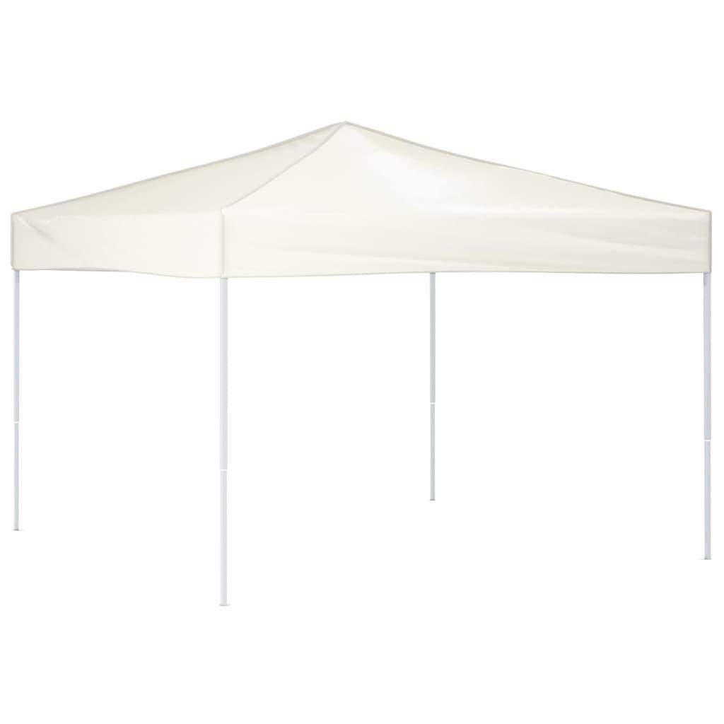 Folding Party Tent Cream 3x3 m