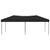 Folding Party Tent Black 3x6 m