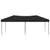 Folding Party Tent Black 3x6 m