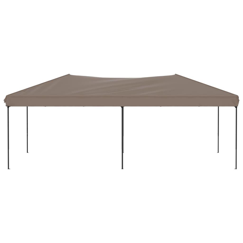 Folding Party Tent Taupe 3x6 m