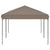 Folding Party Tent Taupe 3x6 m