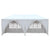 Folding Party Tent with Sidewalls White 3x6 m