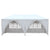 Folding Party Tent with Sidewalls White 3x6 m