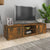 TV Cabinet Smoked Oak 140x40x35.5 cm Engineered Wood