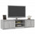 TV Cabinet Grey Sonoma 140x40x35.5 cm Engineered Wood