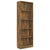 5-Tier Book Cabinet Smoked Oak 60x24x175 cm Engineered Wood