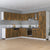 Kitchen Cabinet Smoked Oak 75.5x75.5x81.5 cm Engineered Wood