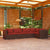5 Piece Garden Lounge Set with Cushions Poly Rattan Brown