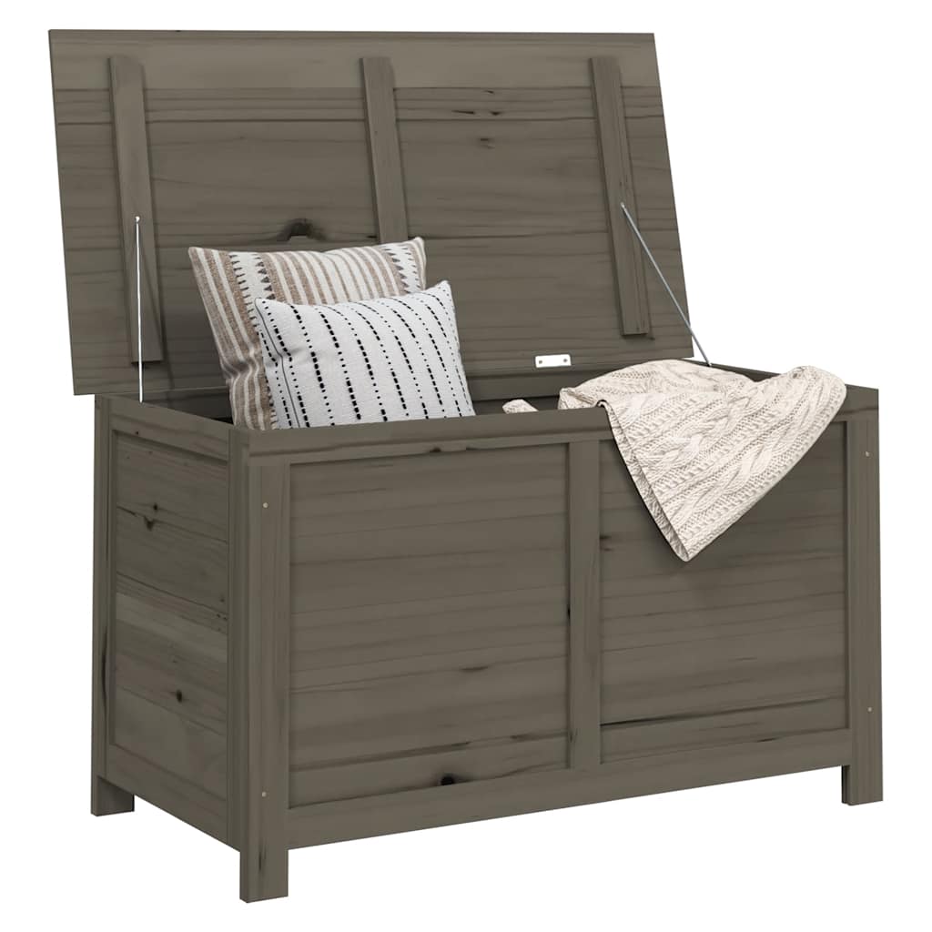 Outdoor Cushion Box Brown 100x50x56 cm Solid Wood Fir
