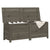 Outdoor Cushion Box Anthracite 150x50x56 cm Solid Wood Fir