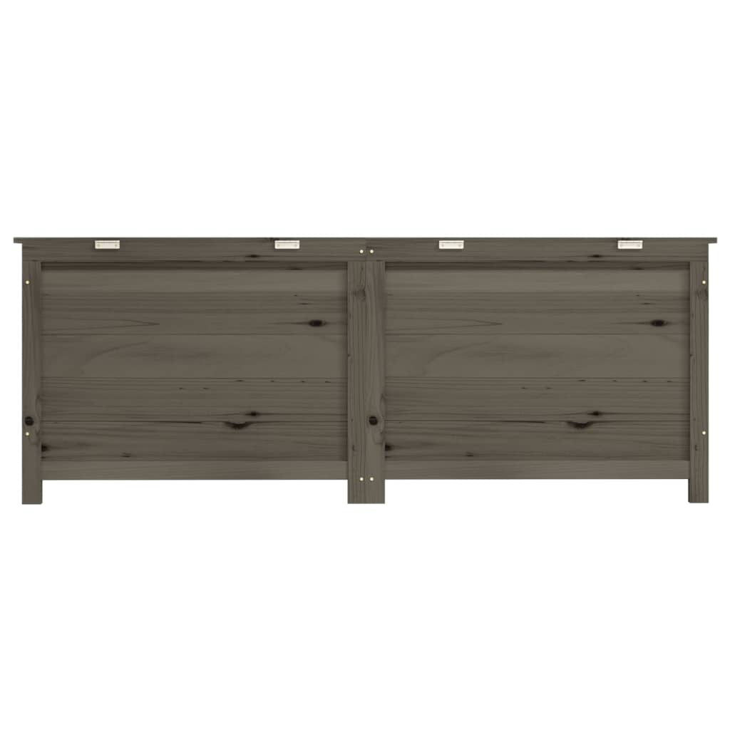 Outdoor Cushion Box Anthracite 150x50x56 cm Solid Wood Fir
