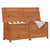 Outdoor Cushion Box Brown 150x50x56 cm Solid Wood Fir