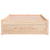 Bed Frame without Mattress Solid Wood 90x190 cm