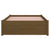 Bed Frame without Mattress Honey Brown Solid Wood 90x190 cm