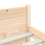 Bed Frame without Mattress Solid Wood 135x190 cm