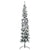 Slim Artificial Half Christmas Tree with Flocked Snow 240 cm