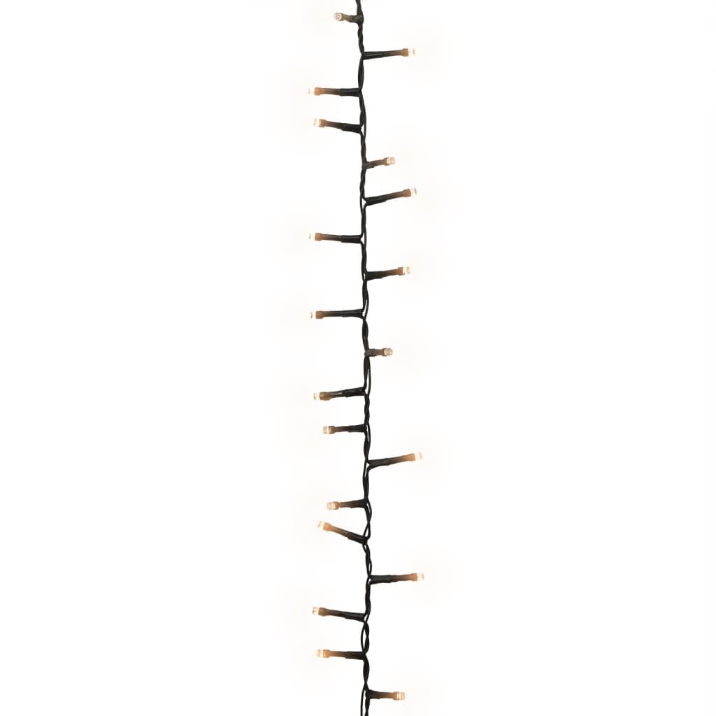 Compact LED String with 400 LEDs Warm White 13 m PVC