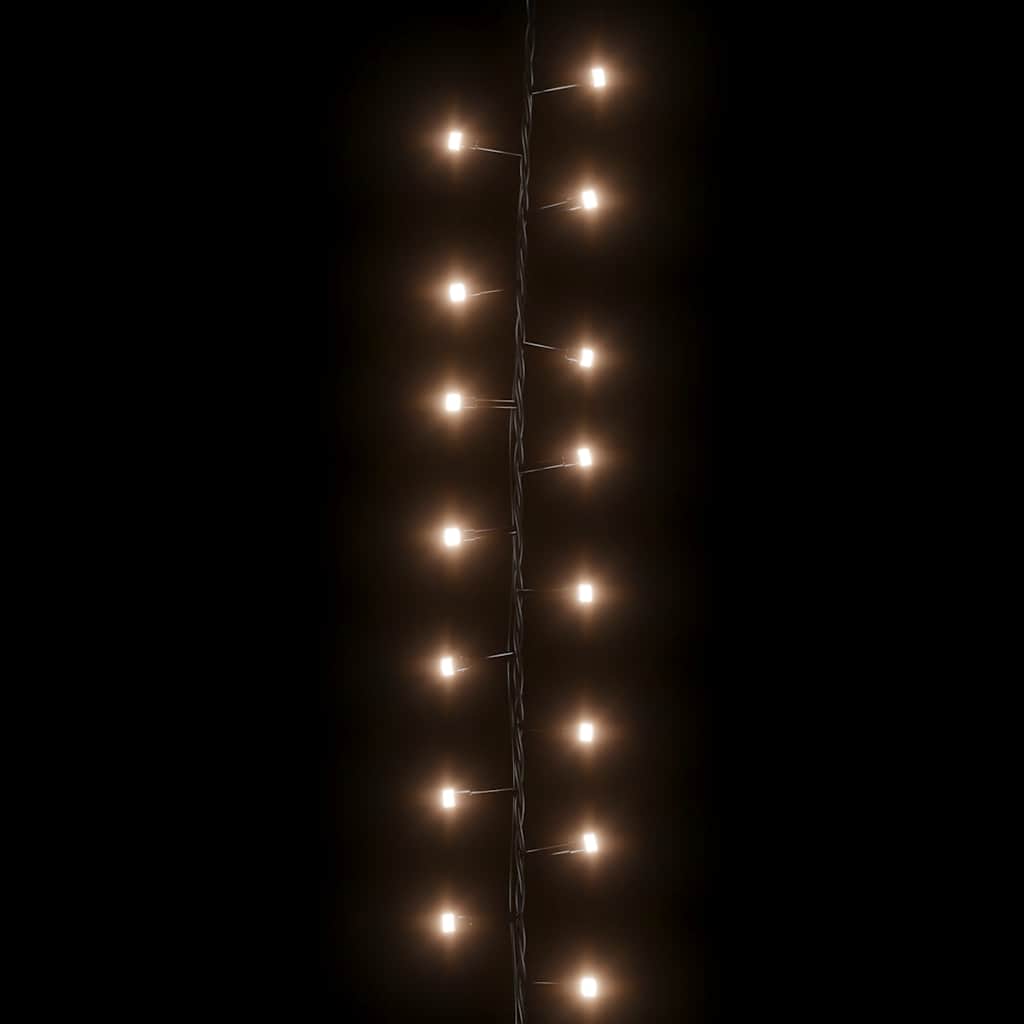 Compact LED String with 400 LEDs Warm White 13 m PVC