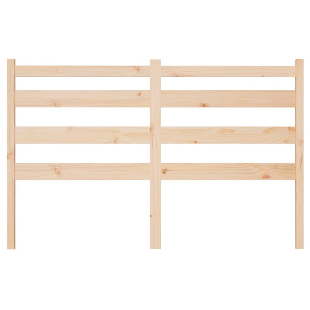 Bed Headboard 186 cm Solid Wood Pine