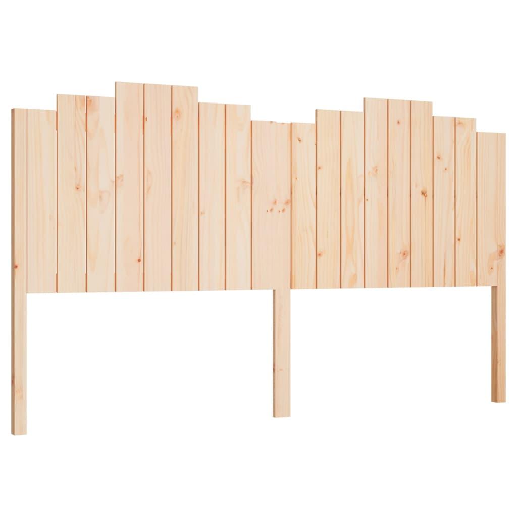 Bed Headboard 186 cm Solid Wood Pine