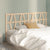 Bed Headboard 186 cm Solid Wood Pine