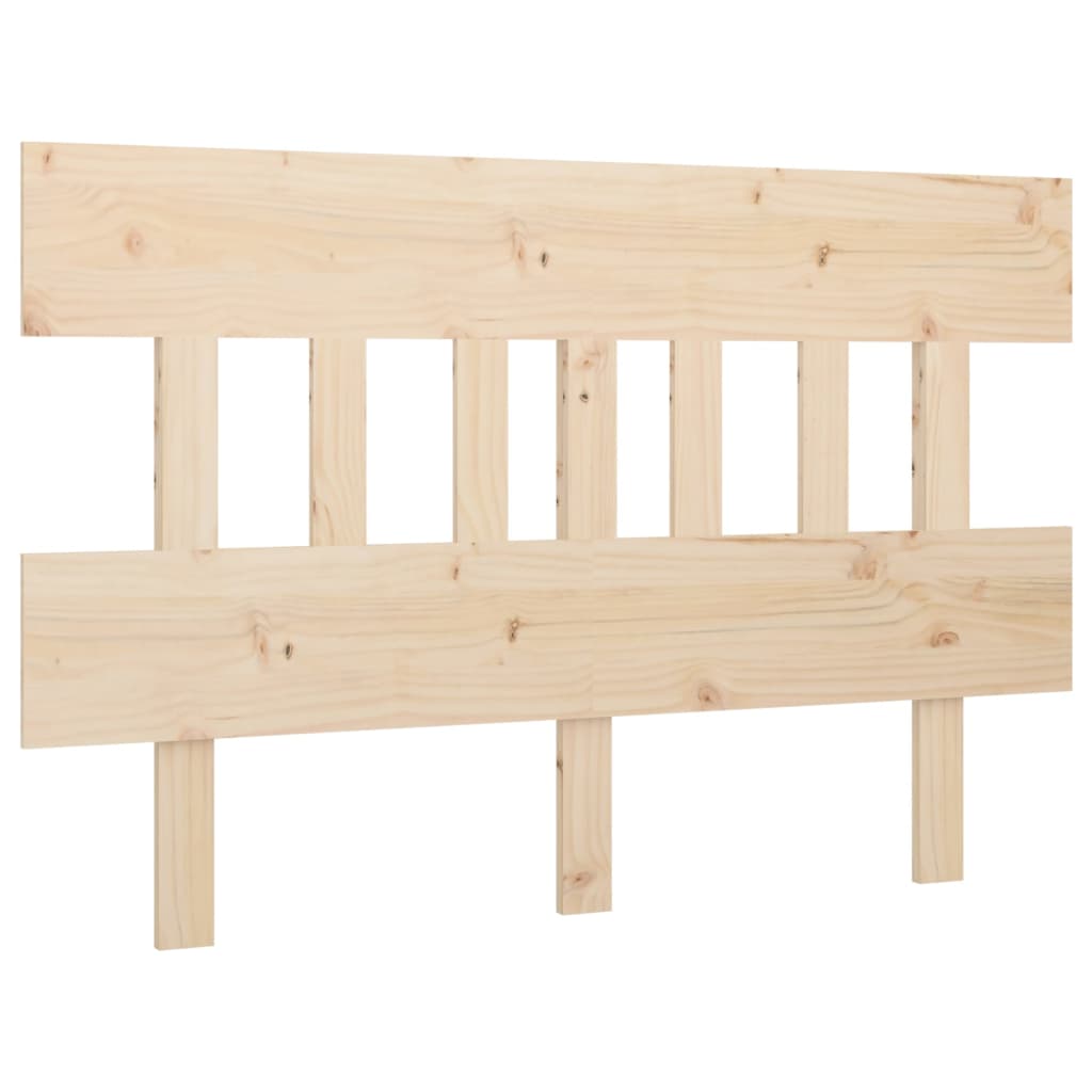 Bed Headboard 138.5 cm Solid Wood Pine