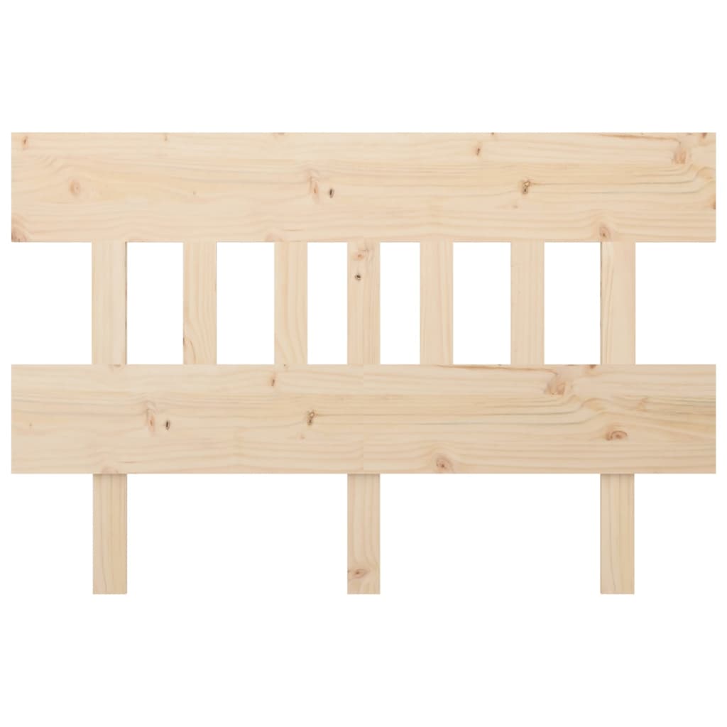 Bed Headboard 138.5 cm Solid Wood Pine