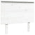 Bed Headboard White 94 cm Solid Wood Pine