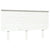 Bed Headboard White 139 cm Solid Wood Pine