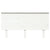 Bed Headboard White 154 cm Solid Wood Pine